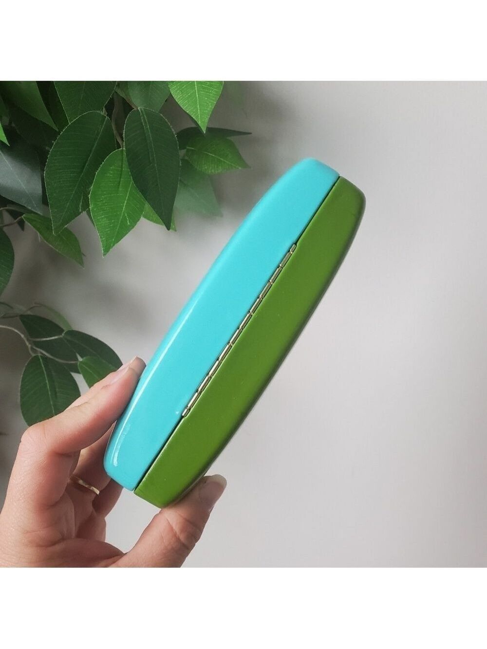 Kate Spade Green and Blue Sunglasses Eyeglass Case - Picture 3 of 8